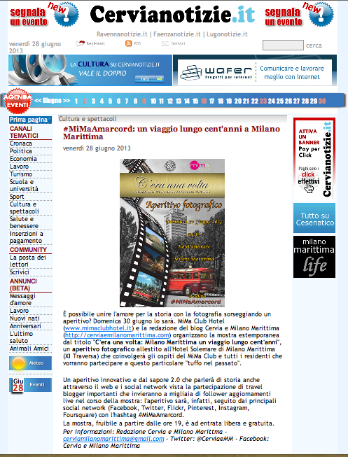 rassegna stampa
