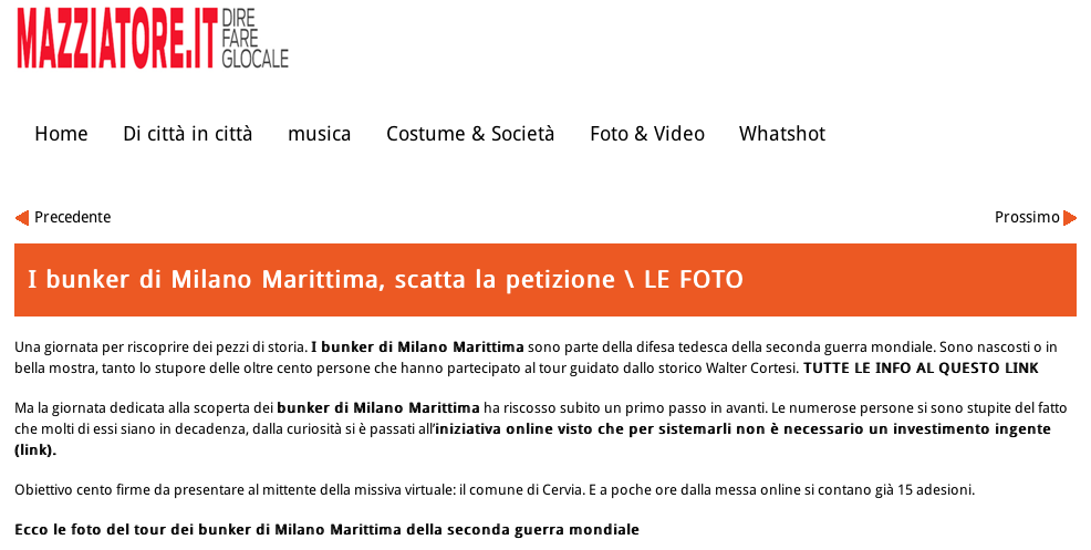 rassegna stampa