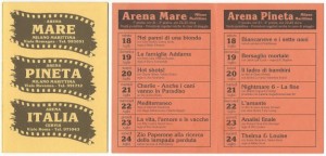 programmazione arena mare pineta italia