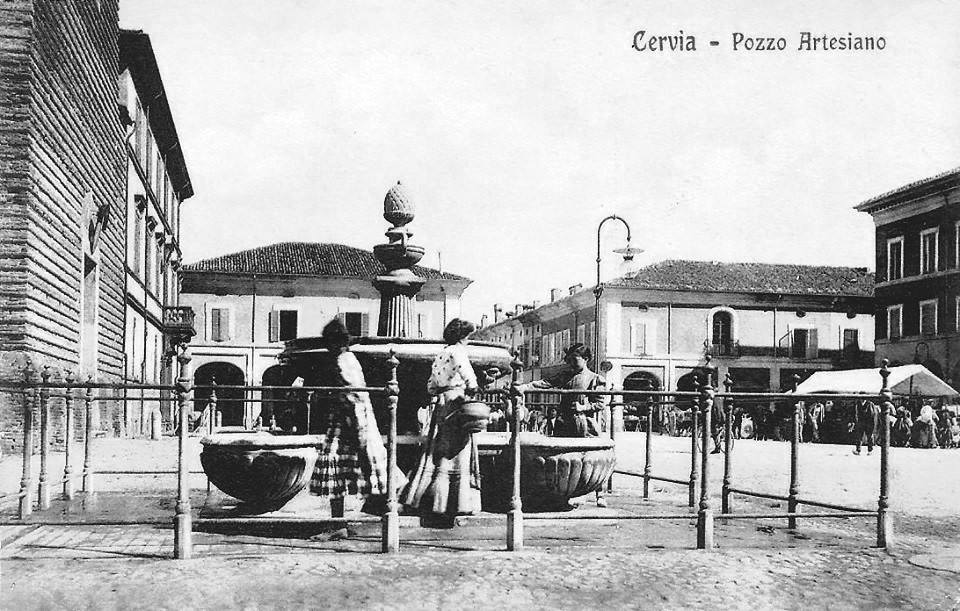 la fontana simbolo di cervia