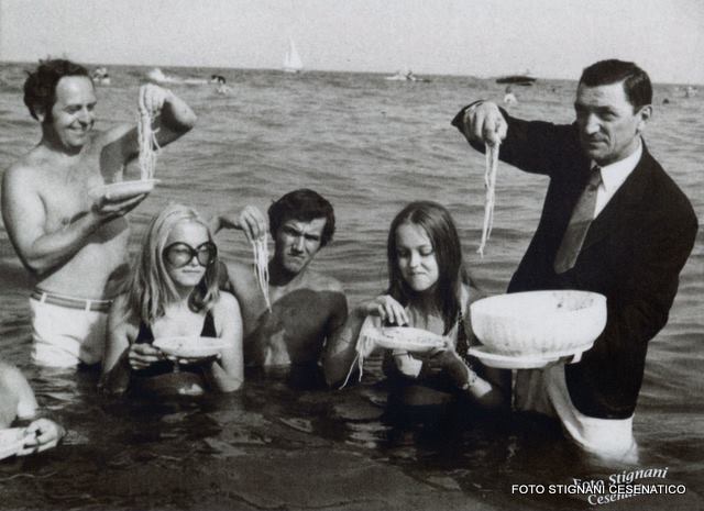 A pranzo nel mare con Silvano Collina