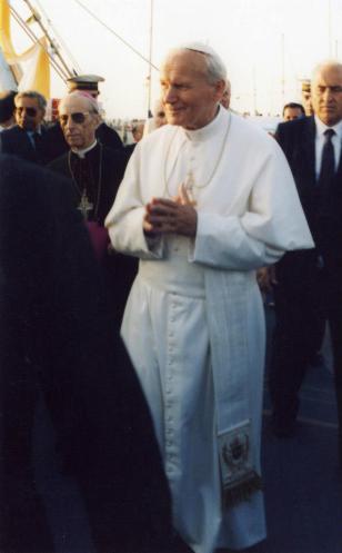 Papa Giovanni Paolo II a Cervia