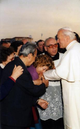 Papa Giovanni Paolo II a Cervia