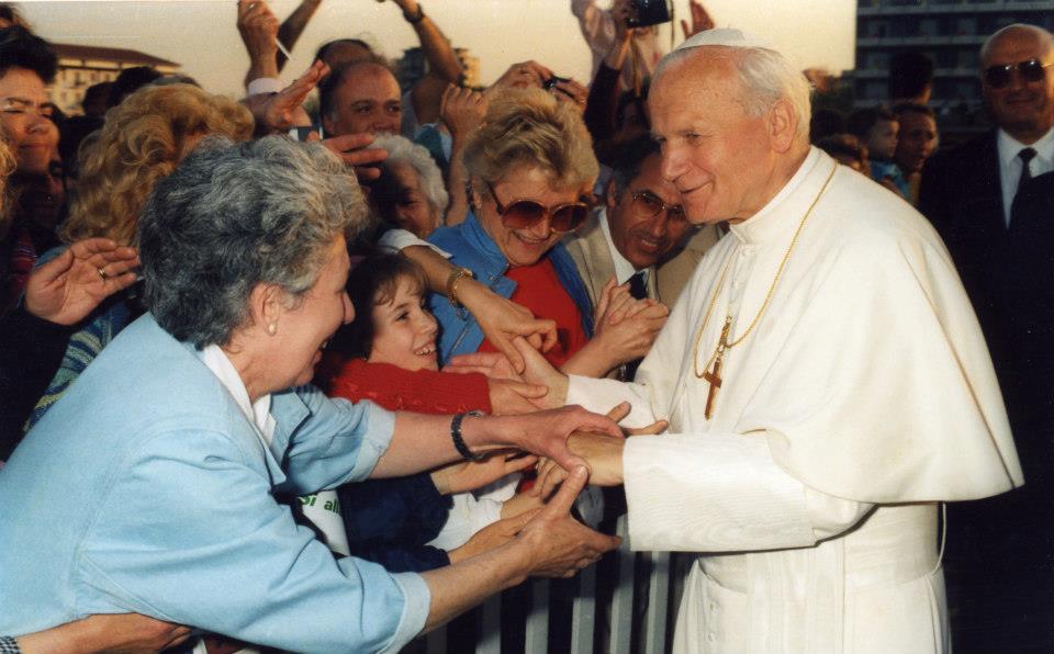 Papa Giovanni Paolo II a Cervia