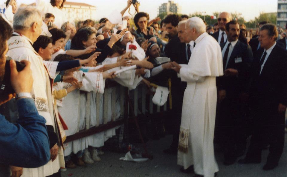 Papa Giovanni Paolo II a Cervia