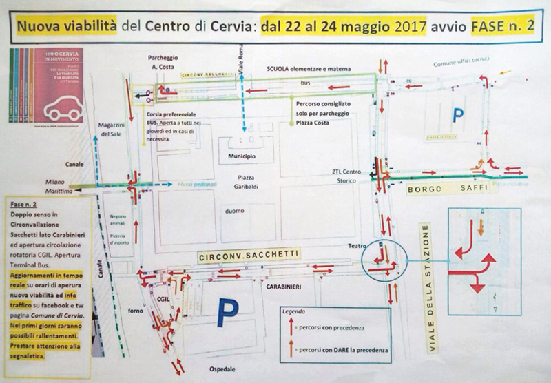 Pazza idea viabilità cervia