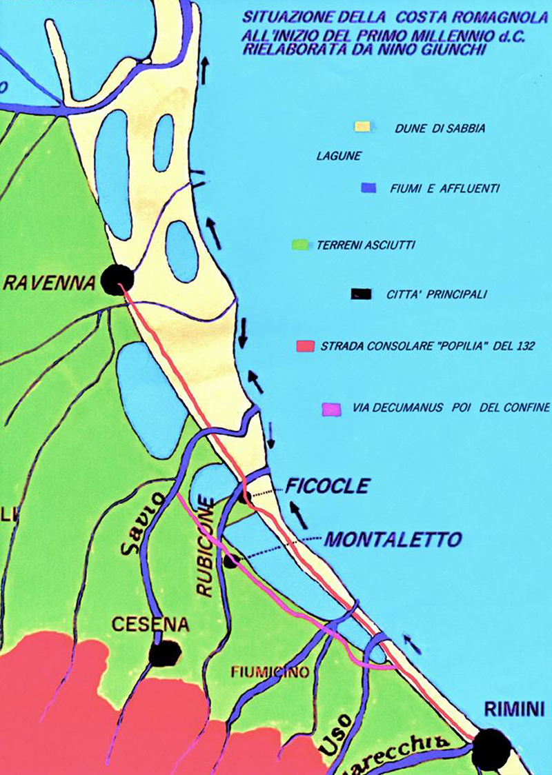 Quando Giulio Cesare passò da Cervia