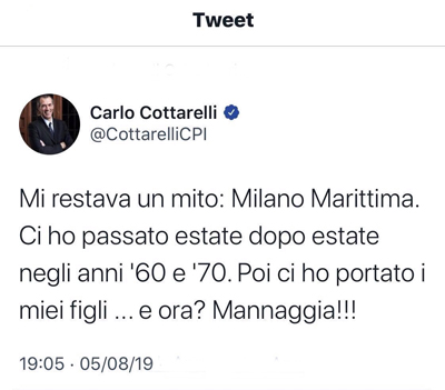 milano marittima, mannaggia