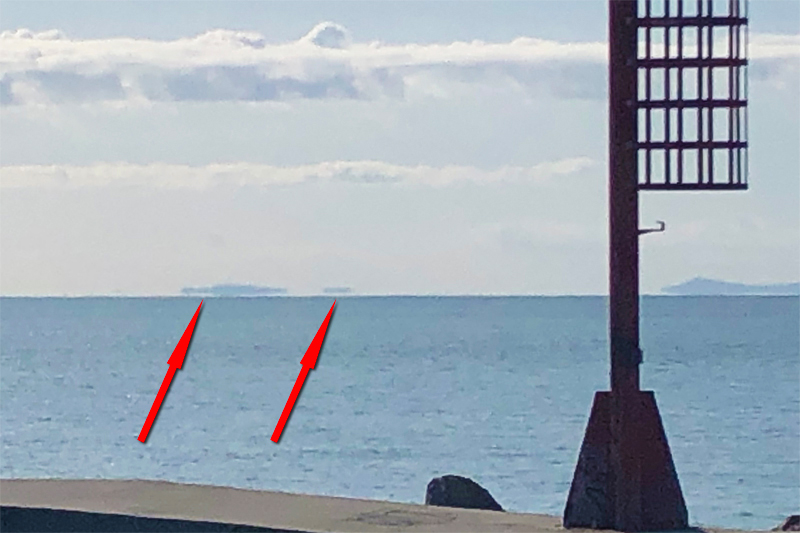 Il Conero si vede da Cervia?