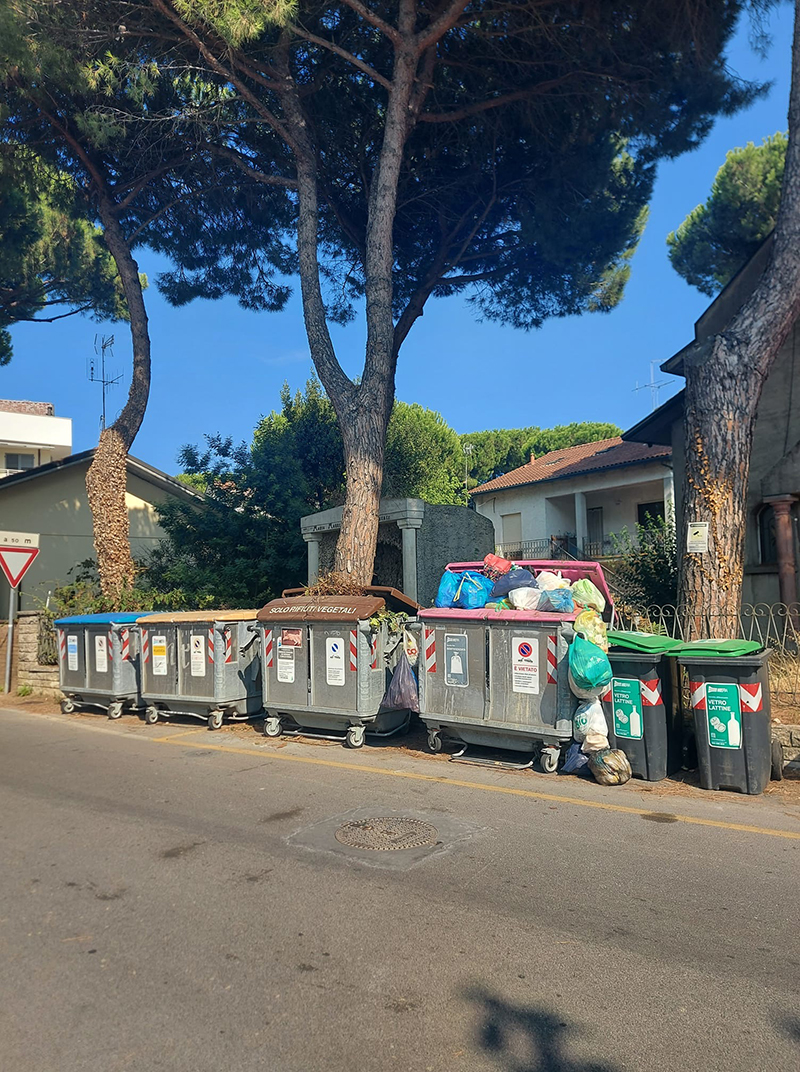 raccolta differenziata milano marittima