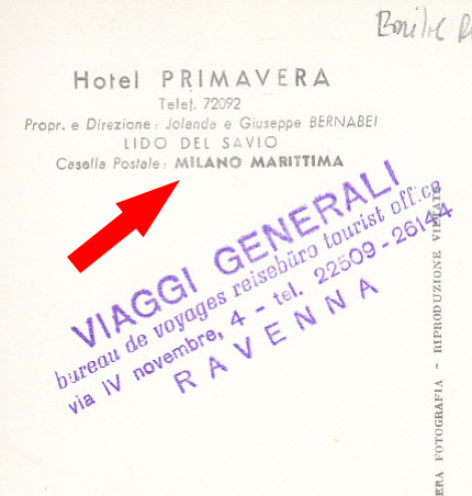 lido del savio milano marittima?