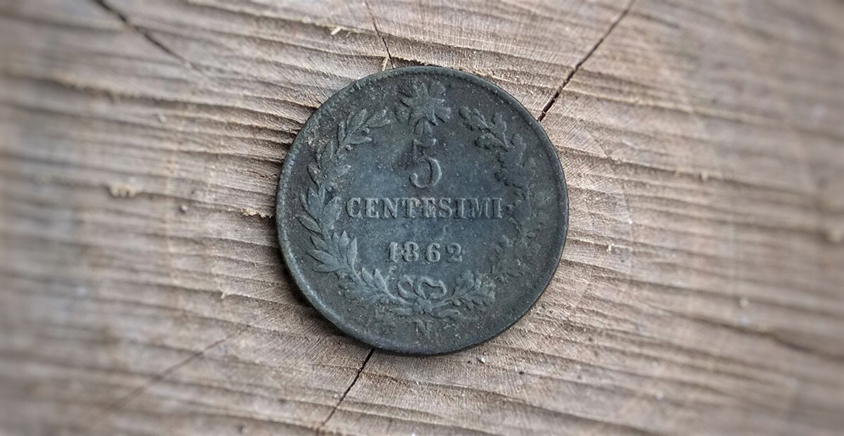 moneta vittorio emanuele II re di italia 1862 milano marittima