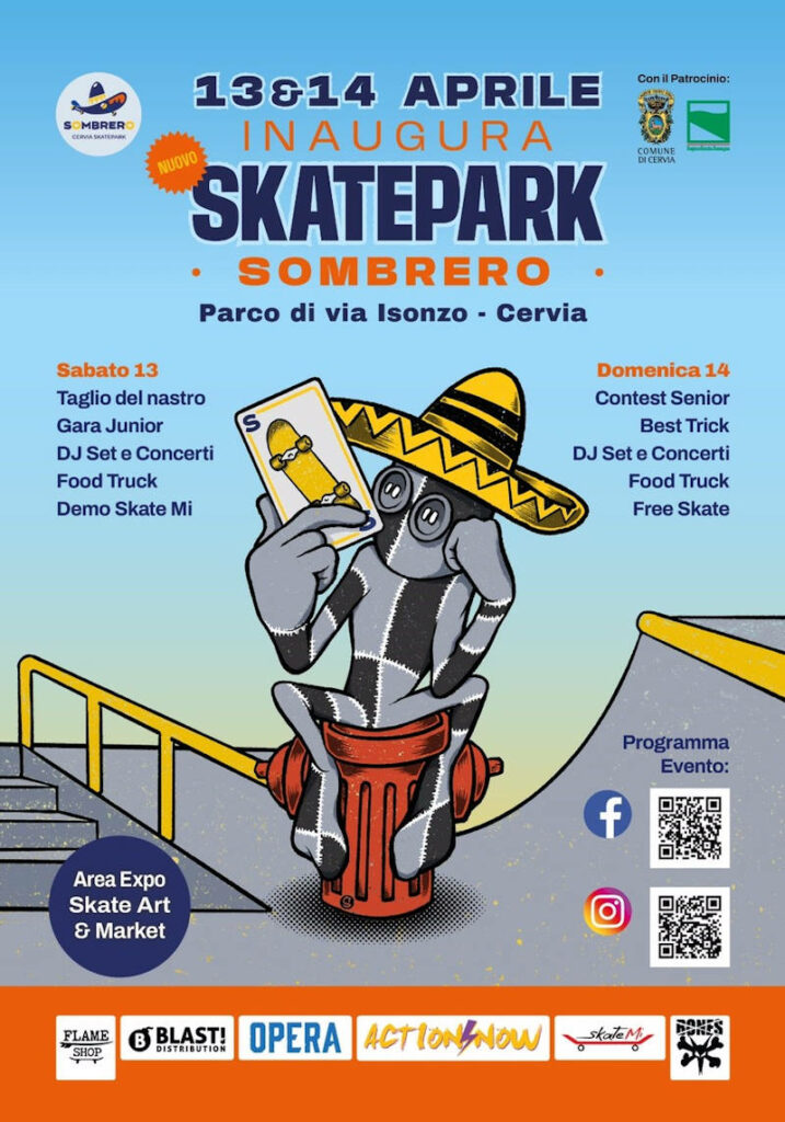 skatepark sombrero cervia inaugurazione